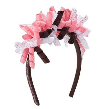 Brownie Ribbon Headband