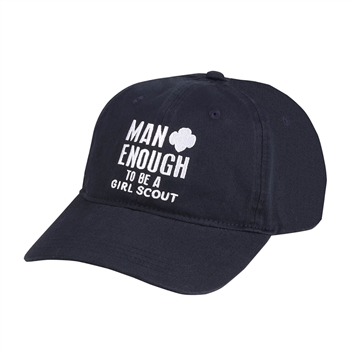 Man Enough to be a Girl Scout Baseball Cap