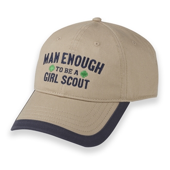 Man Enough to be a Girl Scout Baseball Cap