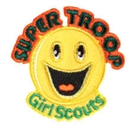 Super Troop Patch - Smile