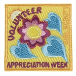 Volunteers Appreciation Week Sew-On Fun Patch
