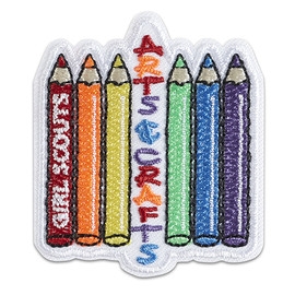 Arts and Crafts Fun Patch (pencils)