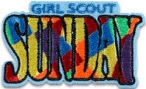 Girl Scout Sunday Fun Patch