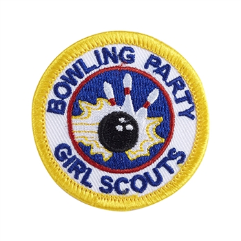 Bowling Party Sew-On Fun Patch