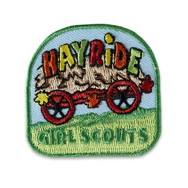 Hayride Sew-on Fun Patch