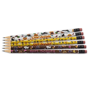 Halloween Girl Scout Pencils