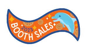 Booth Sales 2023 Dolphin Fun Patch