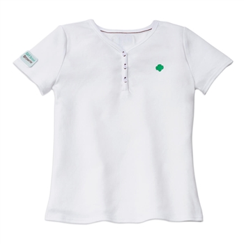 Girl Scout Brownie Henley Shirt