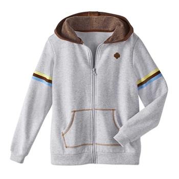 Brownie Zip-Up Hoodie