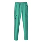 Junior Cargo Slim Knit Pants - S (7-8)