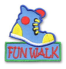 Fun Walk Sew-On Fun Patch