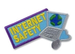 Internet Safety Iron-On Fun Patch