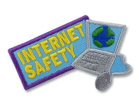 Internet Safety Iron-On Fun Patch