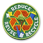 Reduce Reuse Recycle Fun Patch