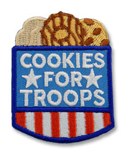 Cookies to Troops Fun Patch