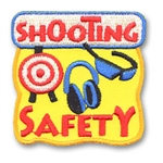 Shooting Safety Sew-On Fun Patch