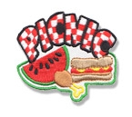 Picnic (food) Sew-on Fun Patch