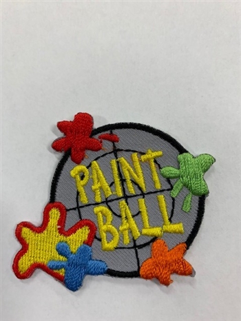 Paint Ball Fun Patch