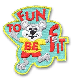 Fun to be Fit Sew-On Fun Patch