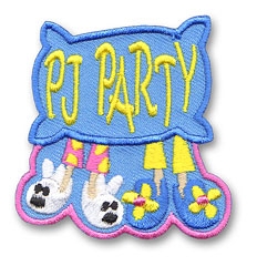 PJ Party Sew-on Fun Patch
