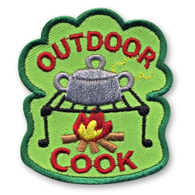 Outdoor Cook Sew-On Fun Patch