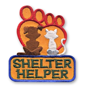 Animal Shelter Helper Fun Patch