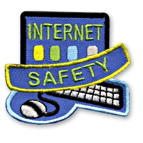 Internet Safety Iron-On Fun Patch