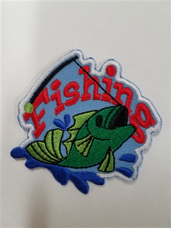 Fishing Fun Patch (Green Fish)
