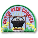 Dutch Oven Cooking Fun Patch