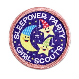 Sleep Over Sew-on Fun Patch (Moon and Stars)