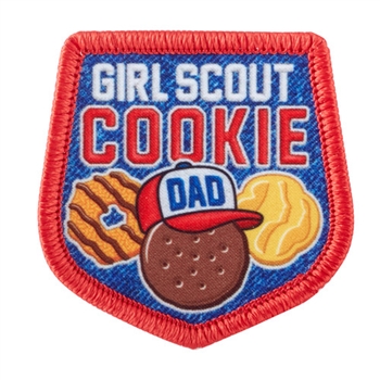 Girl Scout Cookie Dad Patch