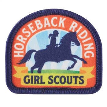 Horseback Riding Sew-On Patch