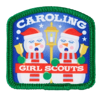 Caroling Snowmen Fun Patch