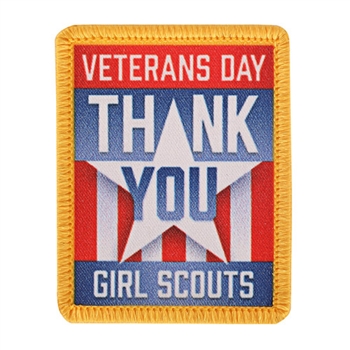 Veterans Day-Thank You Fun Patch