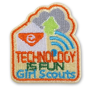 Technology is Fun! Iron-on Fun Patch