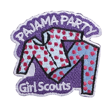 Pajama Party Iron-on Fun Patch