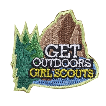Get Outdoors Iron-on Fun Patch
