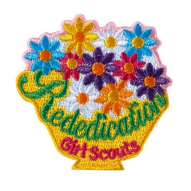 Girl Scout Rededication Iron-on Patch