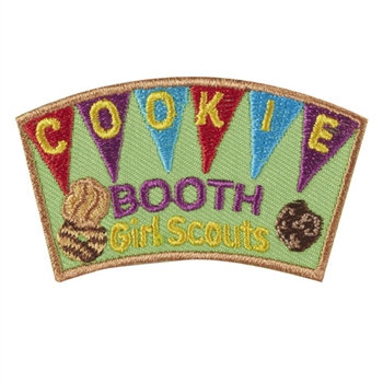 Cookie Booth Iron On Fun Patch