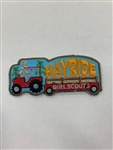 Hay Ride Fun Patch-Tractor