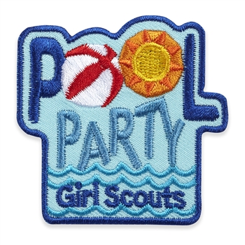 Pool Party Iron-On Patch
