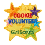 Cookie Volunteer Patch (Stars)