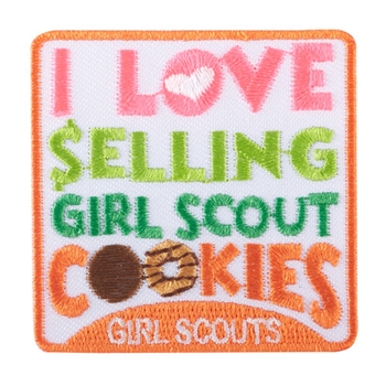 I Love Selling Girl Scout Cookies