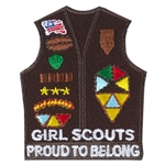 Brownie Vest Fun Patch