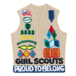 Cadette Sr Amb Vest Fun Patch