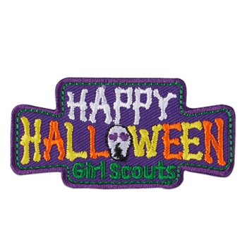 Happy Halloween Patch (purple)