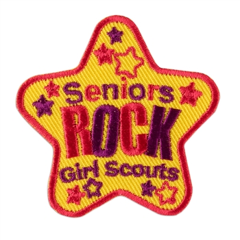 Seniors Rock Fun Patch (Star)