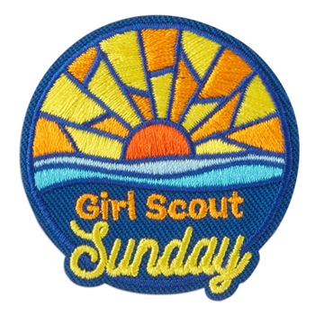 Girl Scout Sunday Fun Patch