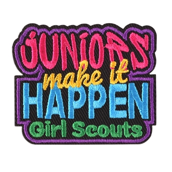 Juniors Make it Happen Fun Patch