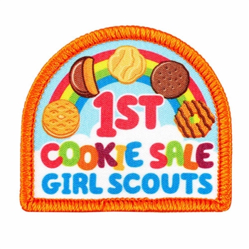 1st Cookie Sale-rainbow-Fun Patch